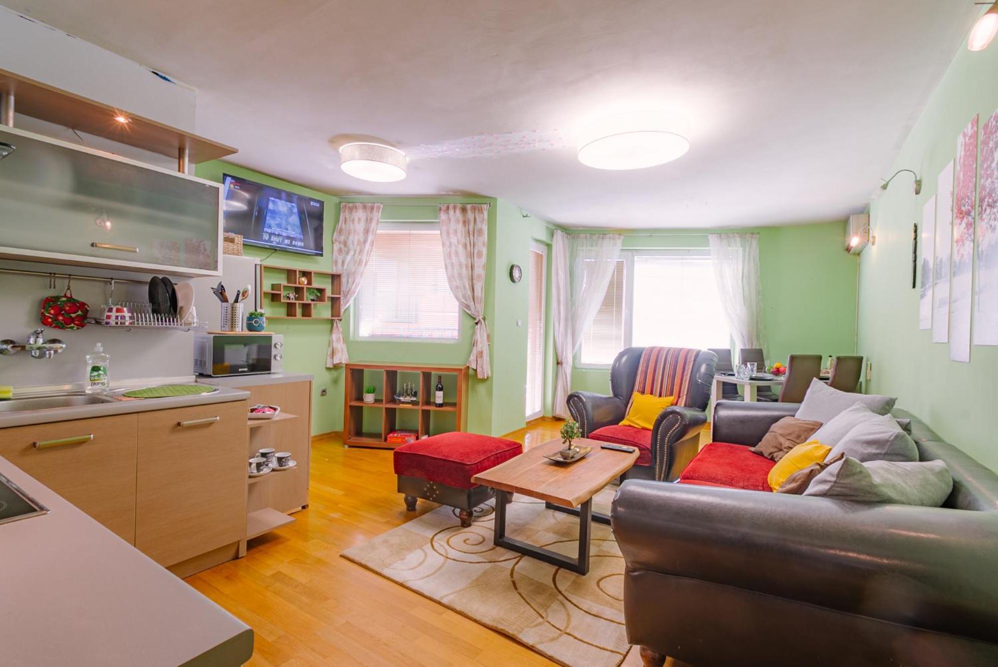 Top Center Spacious Apartment With Ac And Free Underground Parking ソフィア エクステリア 写真